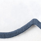 Matouk Fabric Swatch - Steel Blue Dakota Percale Bedding at Fig Linens and Home