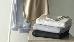 Matouk Dream Modal Blankets at Fig Linens and Home | 5 Colors Cotton & Modal