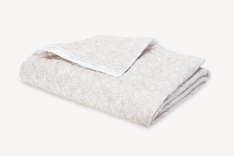 Duma Diamond Dune Quilt | Matouk Schumacher at Fig Linens and Home - Quilted Coverlets
