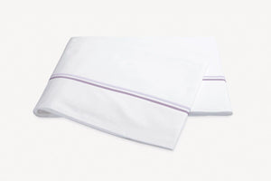 Flat Sheet - Essex Lilac Bedding by Matouk at Fig Linens and Home