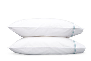 Essex Pool Pillowcases | Matouk Percale Bedding