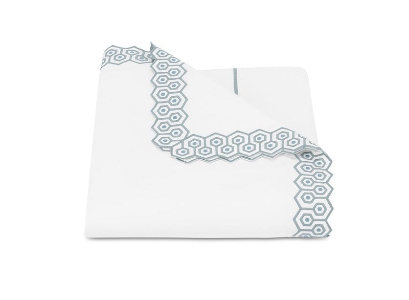 Matouk Duvet Cover - Felix Pool Matouk Bedding at Fig Linens and Home