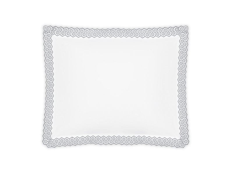 Matouk Pillow Sham - Felix Silver Matouk Bedding at Fig Linens and Home