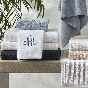 Matouk Francisco Terry Cloth Bath Towels and Tub Mats at Fig Linens and Home