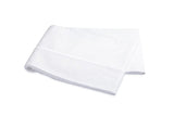 Matouk Flat Sheet - Gatsby Bedding in White at Fig Linens and Home