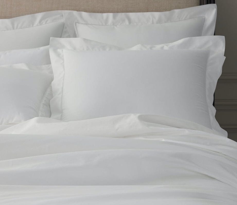 Matouk Bedding - Gatsby Hemstitch Bedding - Giza Cotton Pillow Shams - Fig Linens and Home
