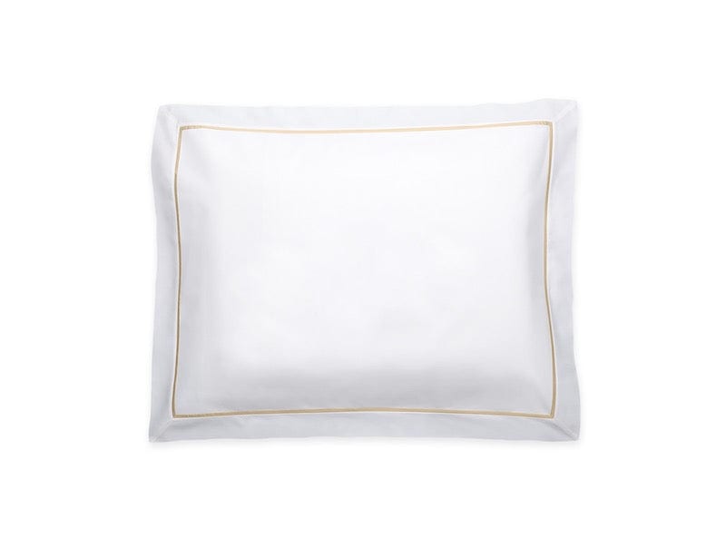 Matouk Pillow Sham - Gatsby Bedding in Champagne at Fig Linens and Home