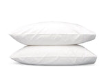 Matouk Pillowcase - Gatsby Bedding in Bone at Fig Linens and Home
