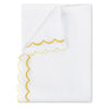 India Diamond Pique Lemon Yellow Coverlets | Matouk Matelasse at Fig Linens and Home