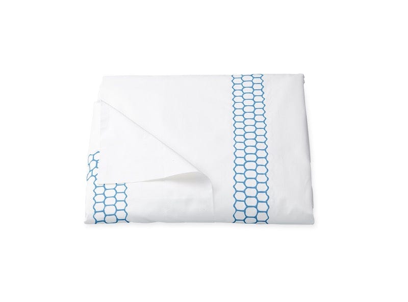Matouk Liana Ocean Duvet Cover | Fig Linens