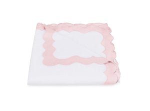 Matouk Lorelei Pink Duvet Cover | Fig Linens and Home