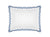 Matouk Lorelei Hazy Blue Pillow Sham | Fig Linens and Home