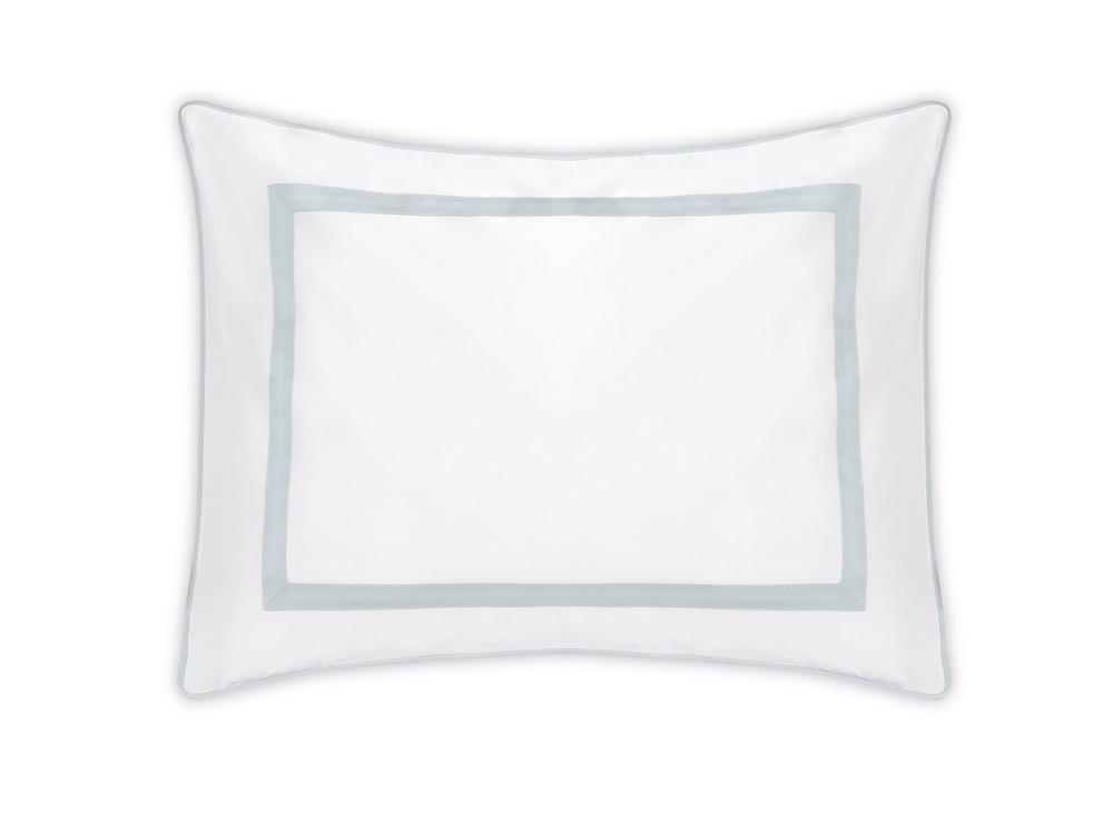 Matouk Louise Pool Sham | Giza Percale Cotton at Fig Linens