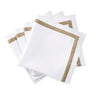 Lowell Formal Napkins by Matouk - Champagne Linen Napkin