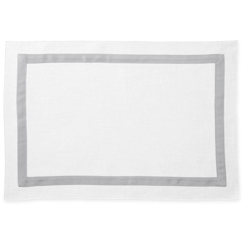 Matouk Lowell Silver Placemat - Matouk Table Linens at Fig Linens and Home