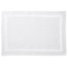 Matouk Lowell White Placemat - Matouk Table Linens at Fig Linens and Home