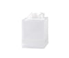 Lowell Tissue Cover in White | Matouk at Fig Linens