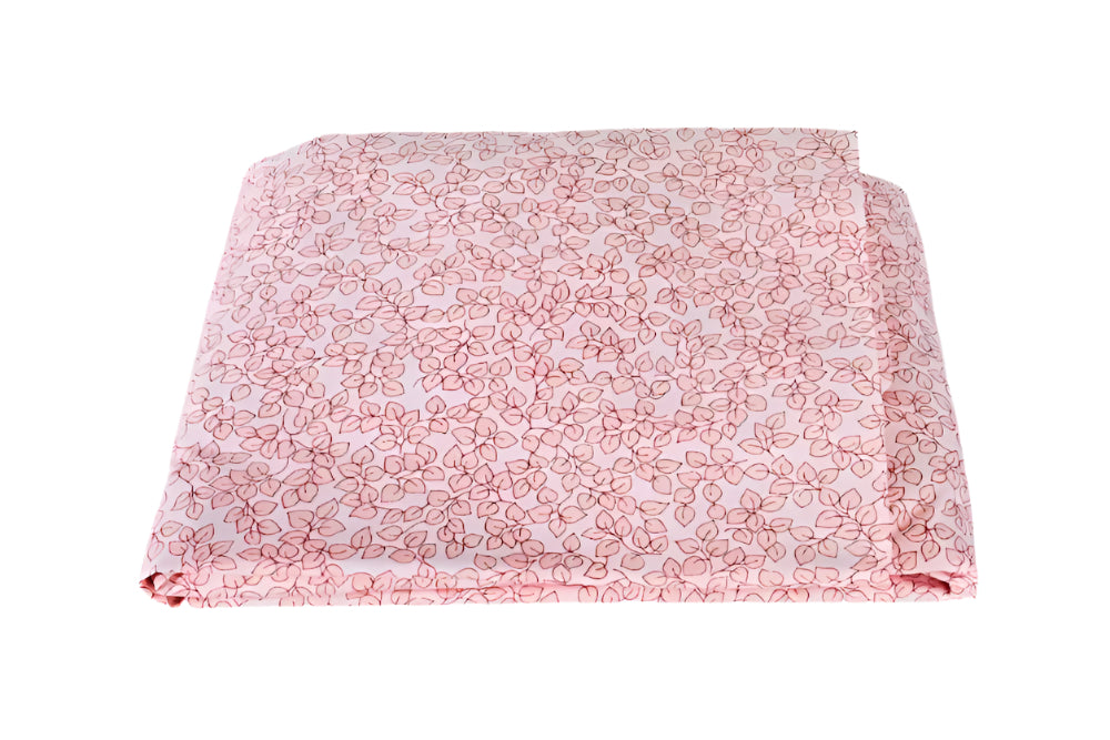 Margot Blush Fitted Sheet | Matouk at Fig Linens and Home