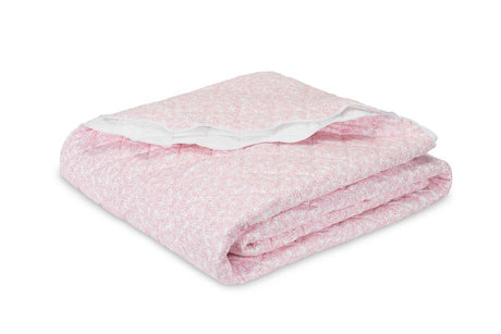 Margot Blush Quilt | Matouk at Fig Linens and Home