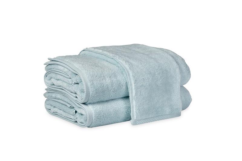 Matouk Milagro Towels in Pool | Fig Linens