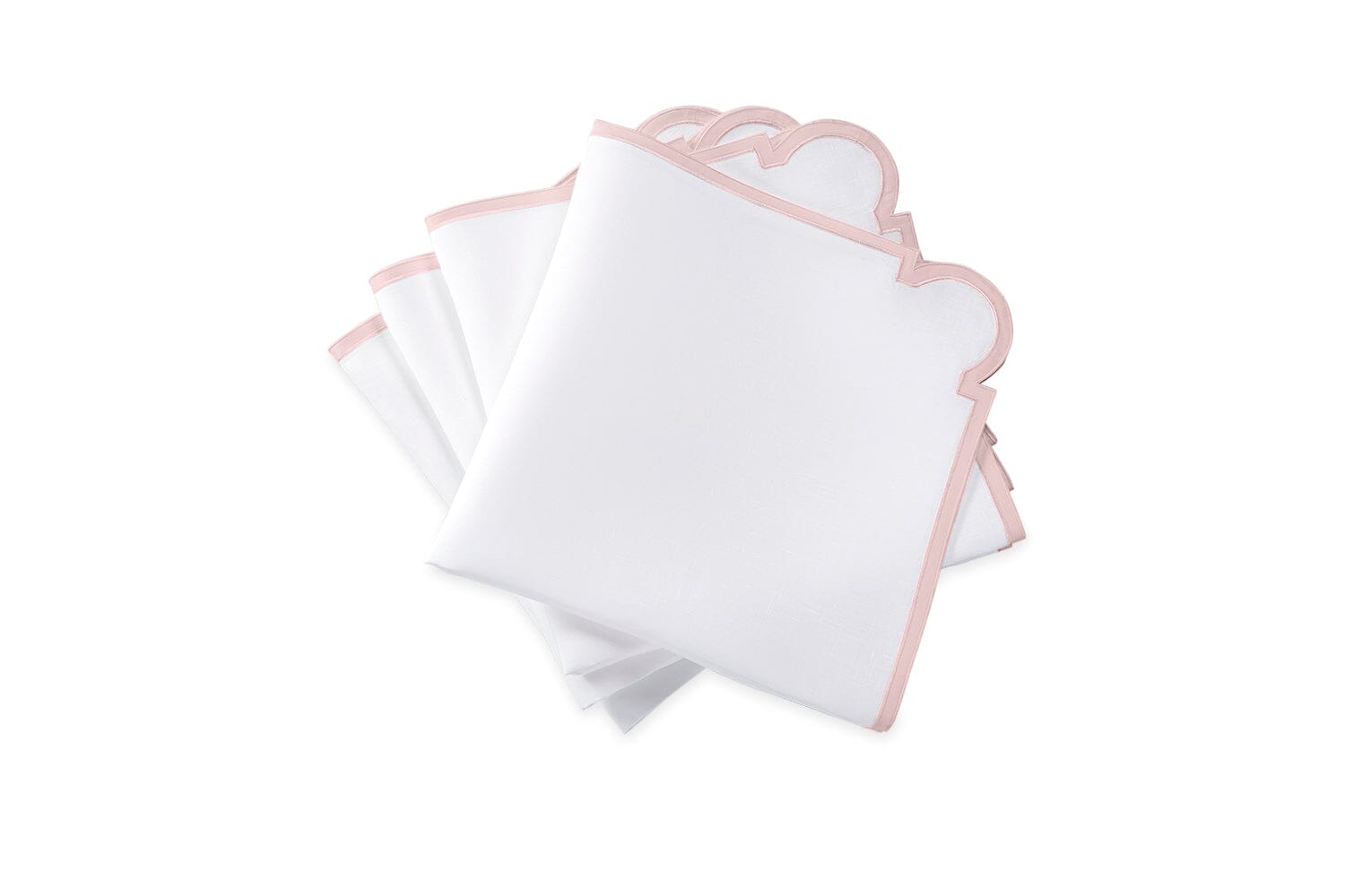 Matouk Mirasol Napkins in Pink | Fig Linens and Home