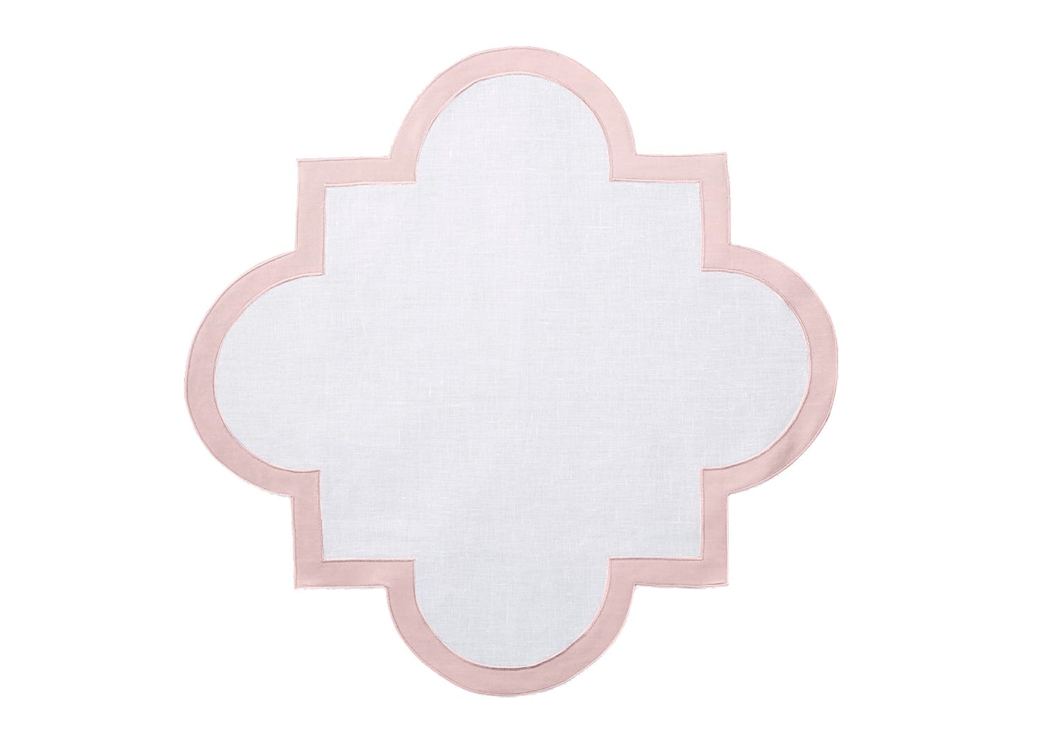 Matouk Mirasol Placemats in Pink | Fig Linens