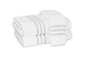 Matouk Newport Bath Towels in Icicle | Fig Linens