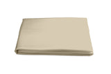 Matouk King Fitted Sheet - Nocturne Sateen Champagne Bedding at Fig Linens and Home