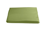 Matouk Nocturne Grass Green Fitted Sheets - Fig Linens and Home - Matouk Bedding - Sateen