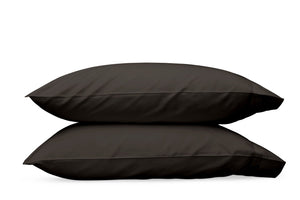 Matouk Nocturne Black Pillowcase | Fig Linens