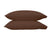 Matouk Nocturne Chocolate Pillowcase | Fig Linens