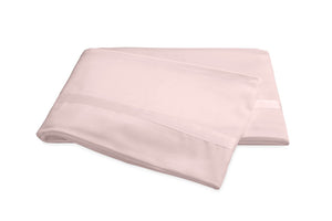 Matouk Nocturne Pink Flat Sheet | Fig Linens