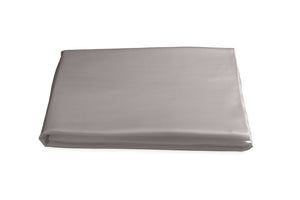 Matouk Nocturne Platinum Fitted Sheet | Fig Linens