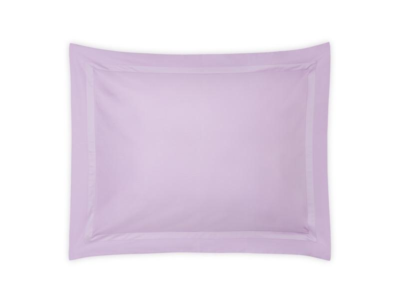 Matouk Nocturne Violet Pillow Sham - Sateen Matouk Lavender Bedding