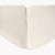 Matouk Box Spring Cover - Petra Matelasse in White - Fig Linens and Home