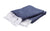 Pezzo Navy Cotton Throw | Matouk at Fig Linens and Home