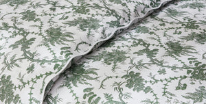Matouk Schumacher San Cristobal Toile Bedding at Fig Linens and Home