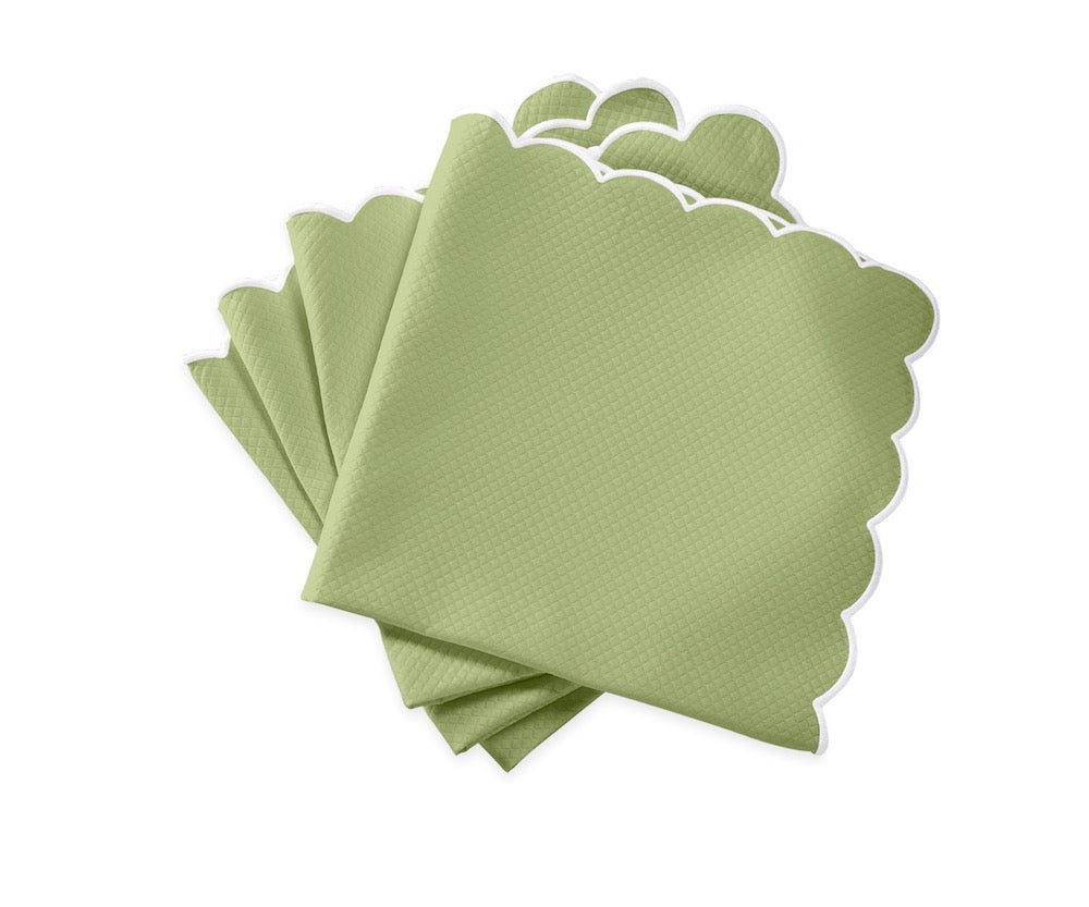 Matouk Savannah Gardens Napkins in Spring Green