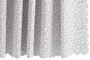 Shower Curtain - Celine Charcoal Shower Curtain by Matouk Schumacher