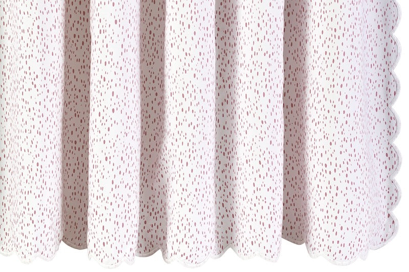 Shower Curtain - Celine Pink Shower Curtain by Matouk Schumacher