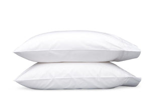 Matouk Serena White Pillowcases | Fig Linens and Home