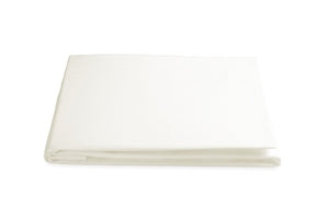 Matouk Sierra Ivory Fitted Sheet | Percale Bedding at Fig Linens
