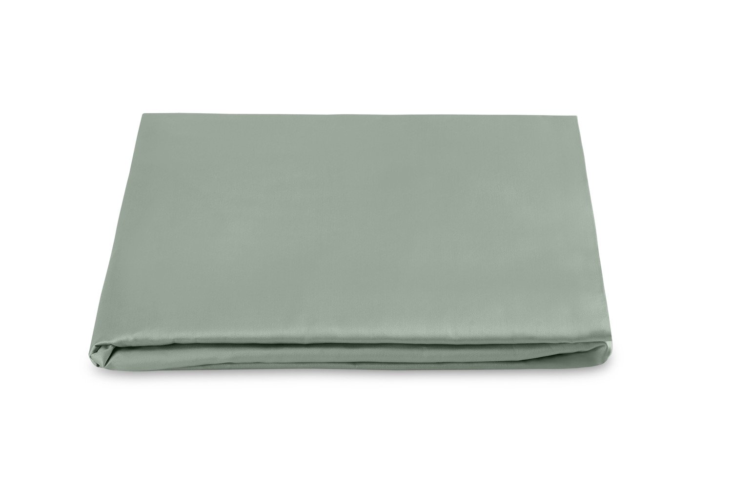 Fitted Sheet in Hazy Blue - Matouk Talita Sateen Cotton at Fig Linens - Giza Cotton