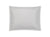 Matouk Pillow Sham - Talita Satin Stitch Silver - Giza Cotton Bedding at Fig Linens and Home