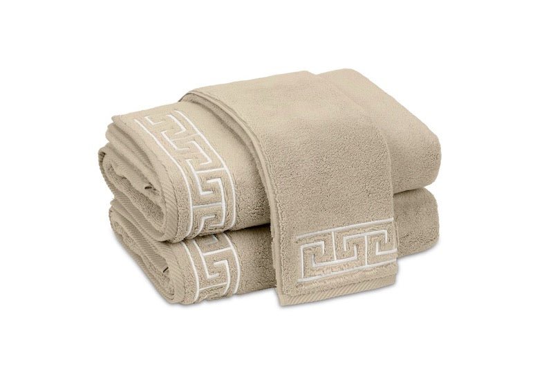 Adelphi Dune Towels - Embroidered Terry Matouk Towels