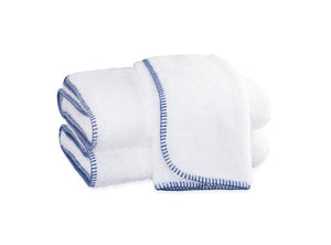 Matouk Whipstitch Periwinkle Bath Towels | Fig Linens
