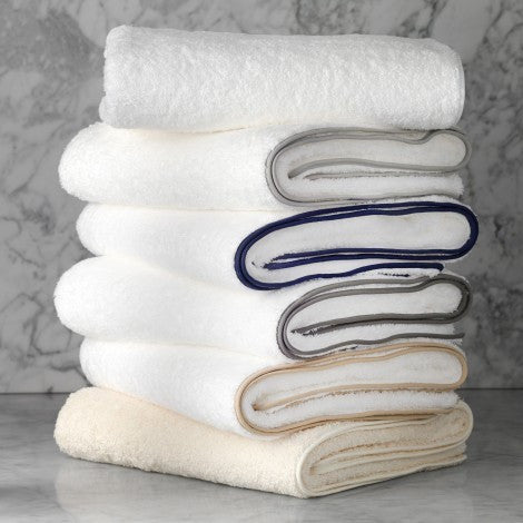 Cairo Towels with Straight Piping by Matouk