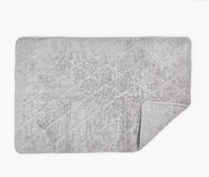 Cairo Quilted Tub Mat by Matouk | Pearl with Pearl Trim 