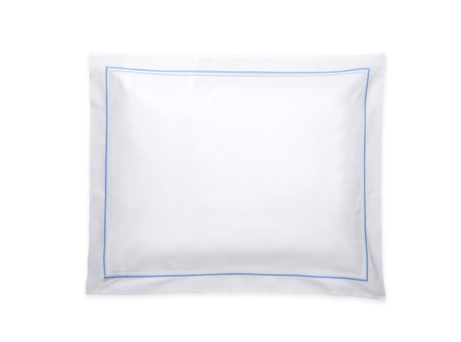 Essex Azure Pillow Sham | Matouk at Fig Linens
