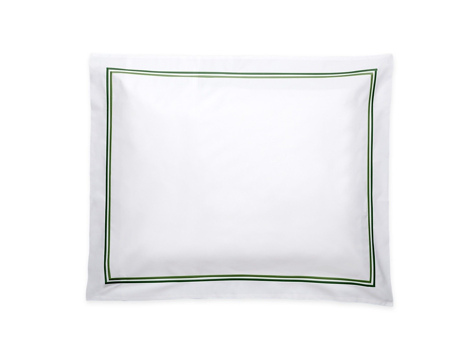 Essex Green Pillow Sham | Matouk at Fig Linens